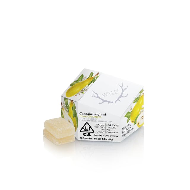 Photograph of product: Pear 1:1 CBG:TH-oui Chews | 20 servings