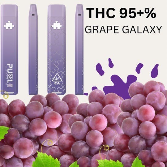 Photograph of product: Grape Galaxy | 1g Disposable - 