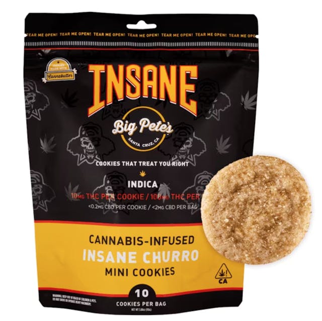 Photograph of product: Insane Churro Cookies Oui'd (100mg) - 