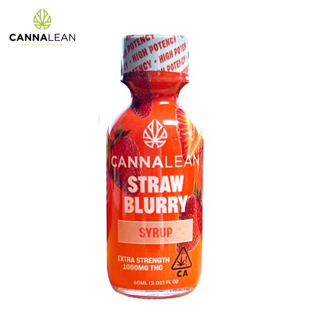 Photograph of product: Canna-Lean - Strawblurry Tincture - 1000mg - 
