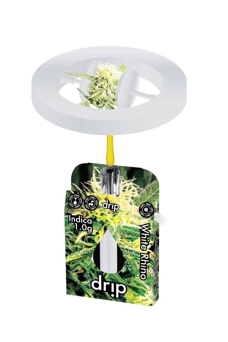Photograph of product: Drip - 1g Cartridge - White Rhino (Oui'd)