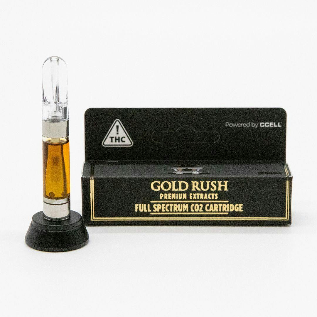 Photograph of product: Gold Rush | Full Spectrum | 1g | Kosher Kush | Oui'd