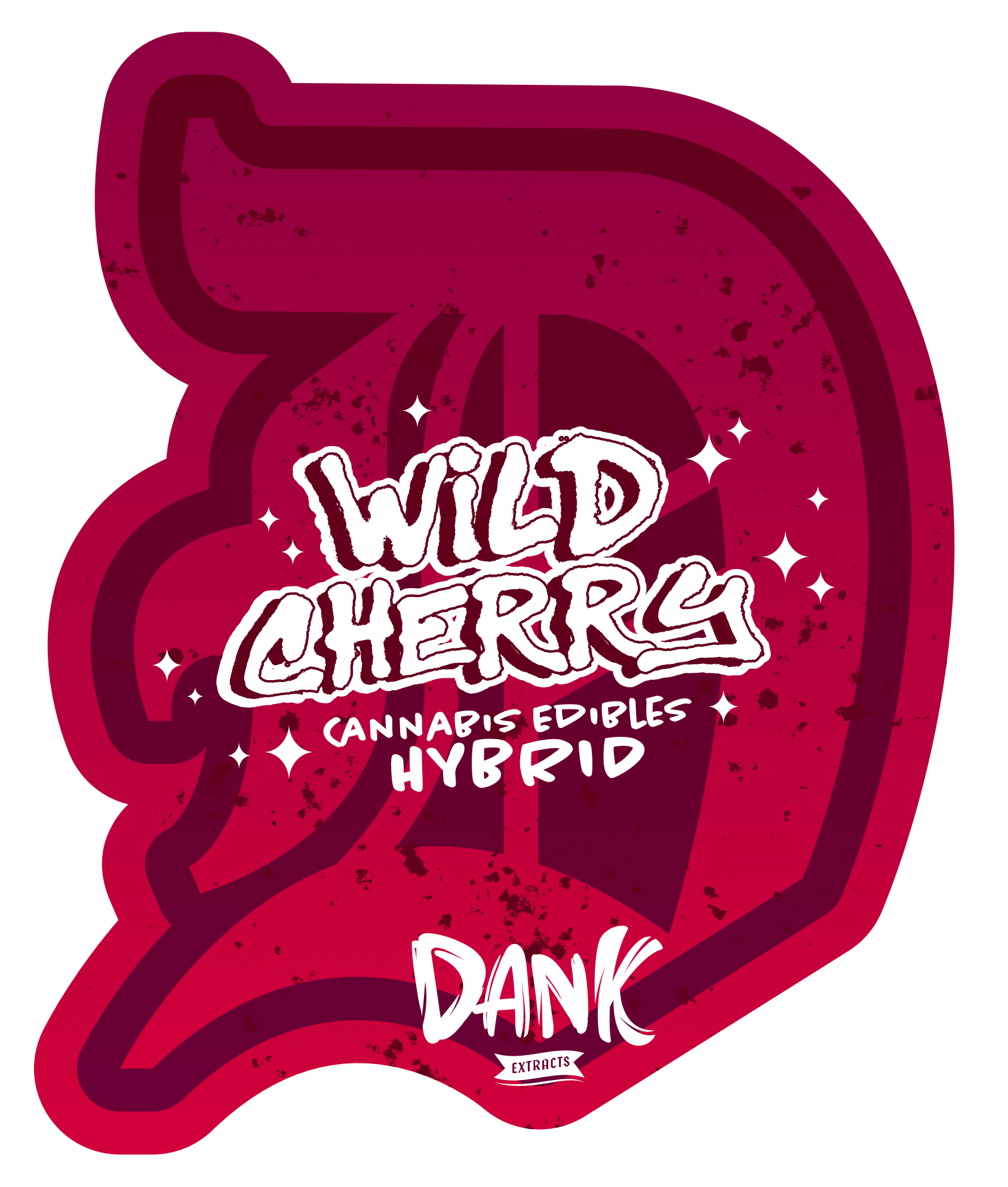 Photograph of product: Dank Gummies 200mg Cherry