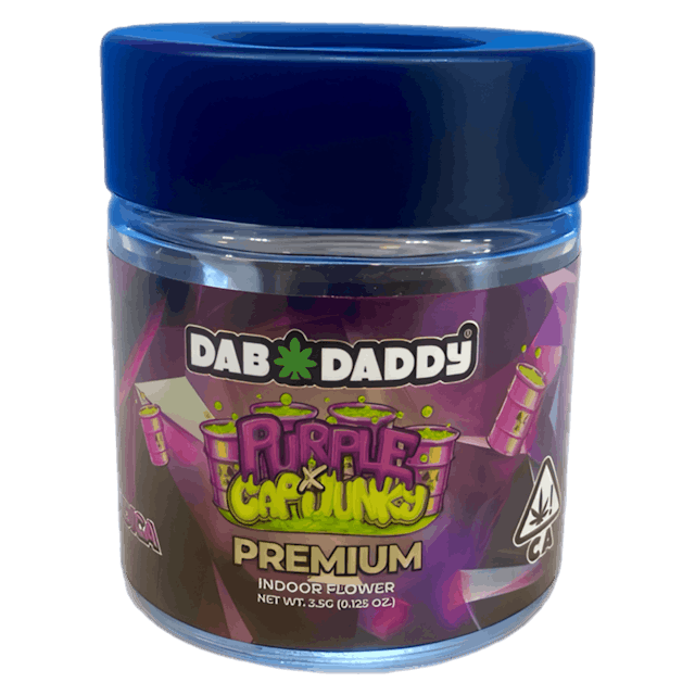 Photograph of product: Purple x Cap Junky 3.5g - 