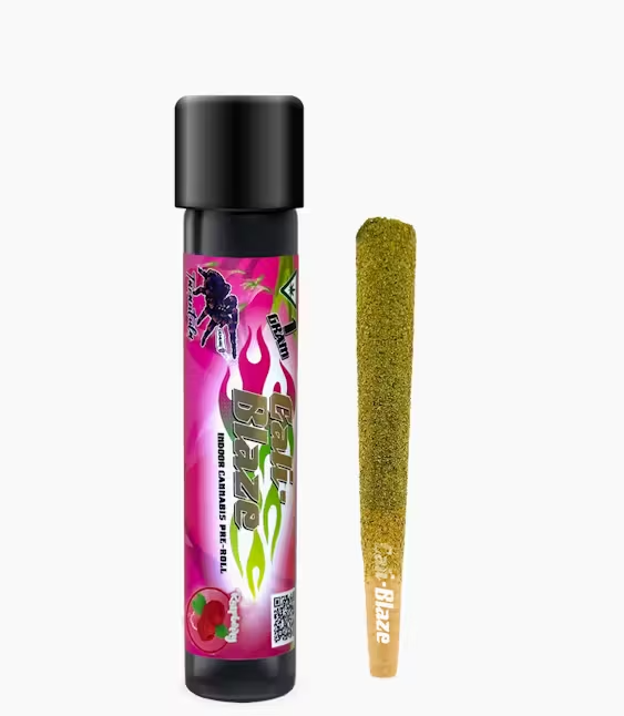 Photograph of product: CALI-BLAZE X STINGY LINDSEY ROSIN BLUNT | MANGO MINTZ