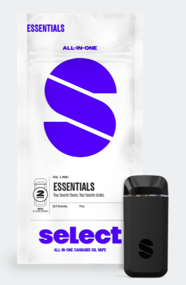 Photograph of product: Select Vape Disposable Briq 2g- Juicy Red Apple