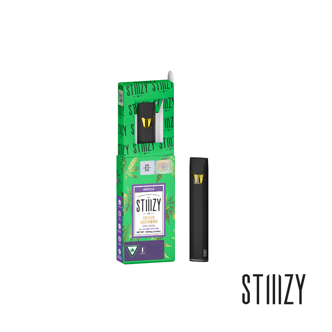 Photograph of product: Stiiizy - 1G LQD Disposable - White Widow