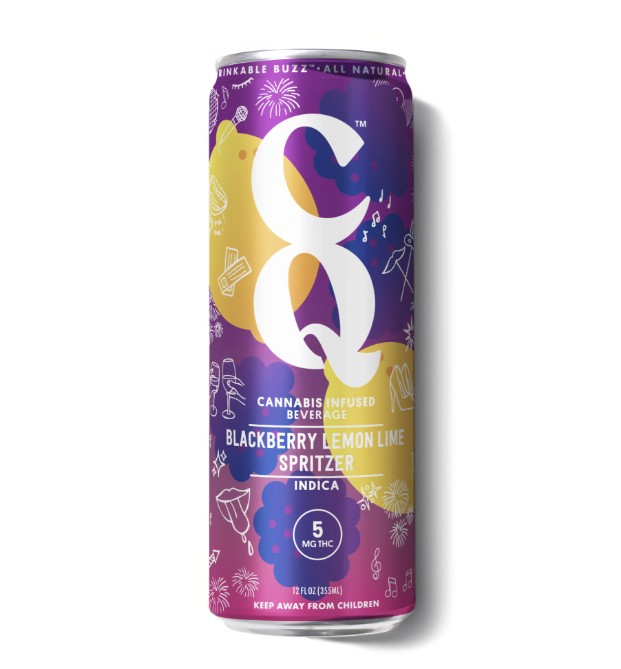 Photograph of product: Seltzer - Blackberry Lemon Lime Spritzer