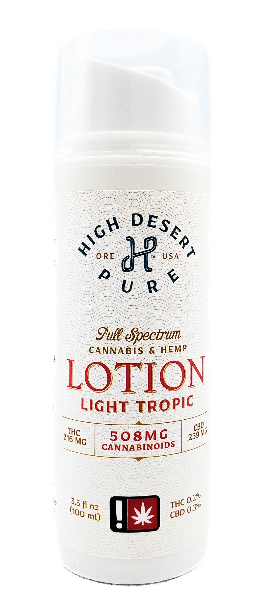 Photograph of product: High Desert Pure | Lotion | Light Tropic