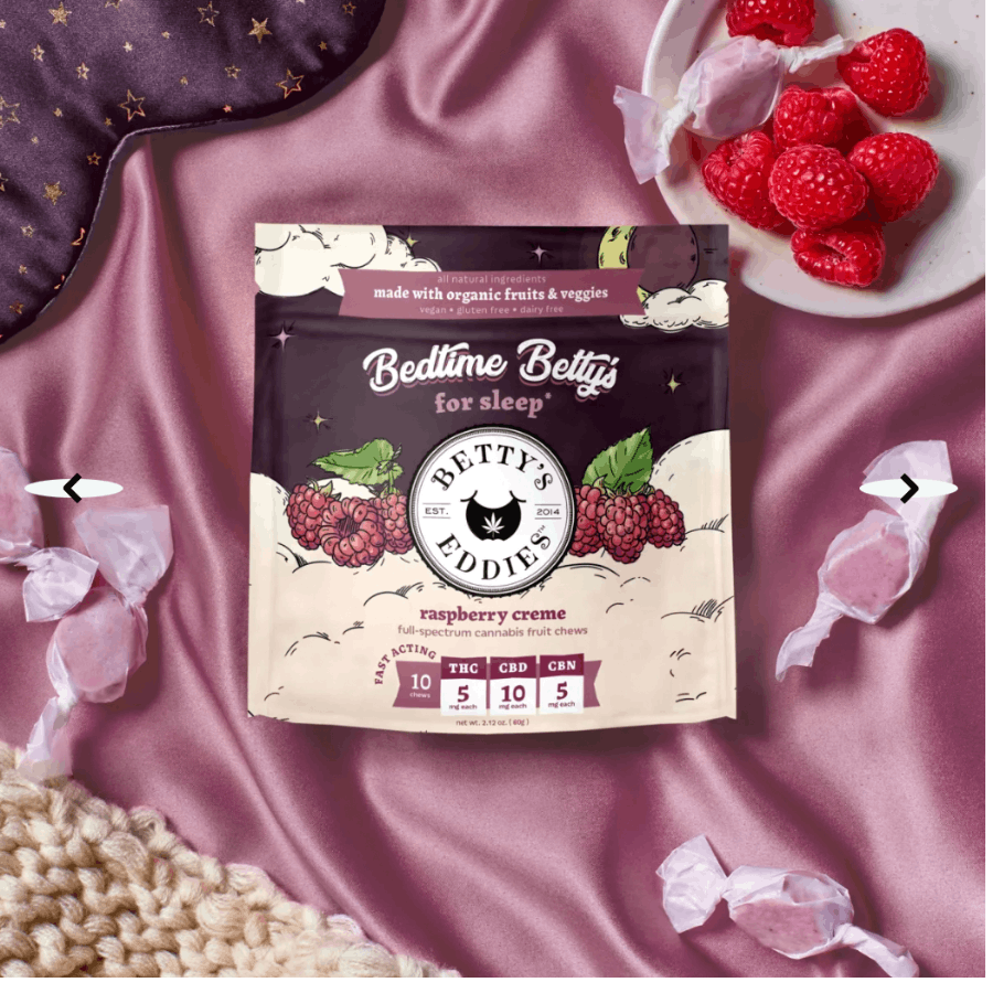 Photograph of product: Raspberry Creme Taffy (10ct)