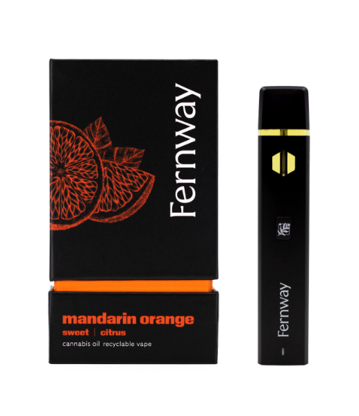 Photograph of product: Fernway Mandarin Orange 2g Vape