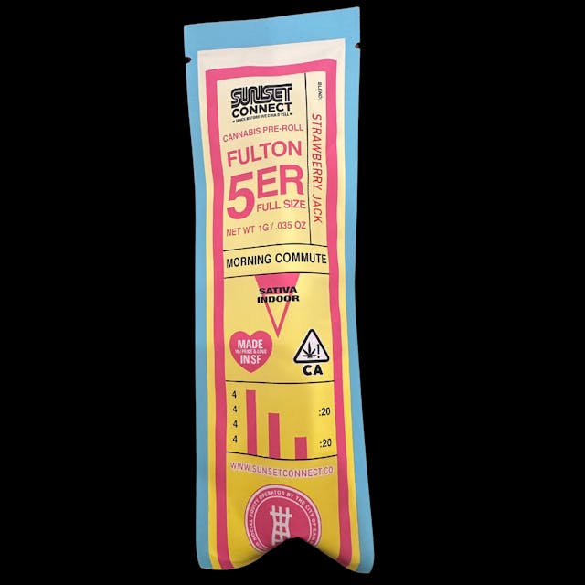 Photograph of product: Fulton 5er - Strawberry Jack 1g Preroll - 