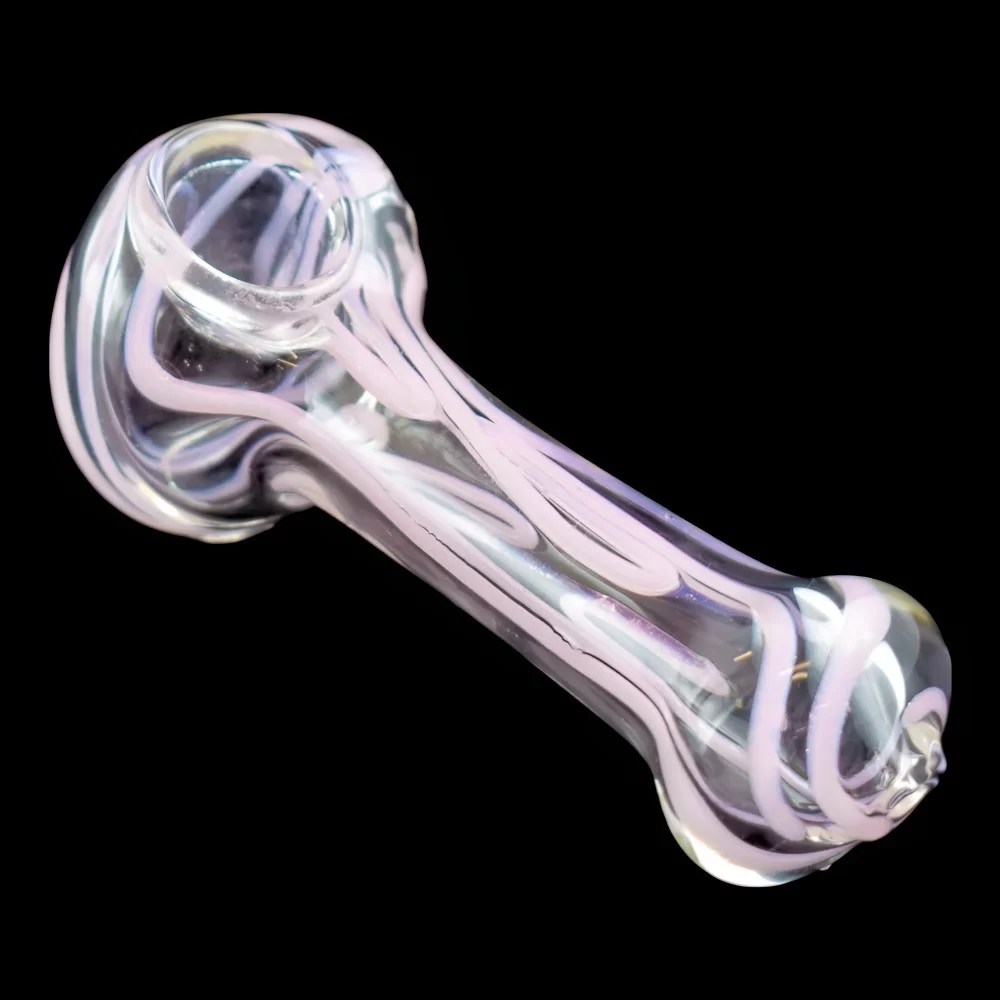 Photograph of product: 4" Slime Swirl Art Hand Pipe