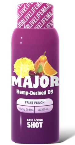 Photograph of product: MAJOR  - Fruit Punch fast acting shot 100mg [H]