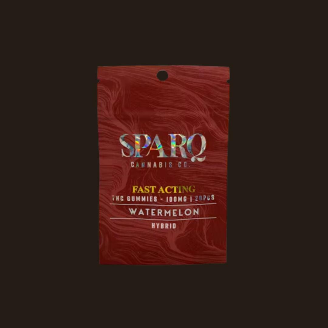 Photograph of product: Sparq I Watermelon (H) 20pk 5mg Gummies