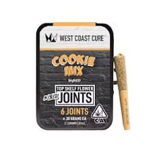 Photograph of product: West Coast Cure Preroll Cookie Mix 6pk