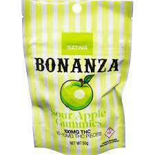Photograph of product: BONANZA | Gummies | Sour Apple