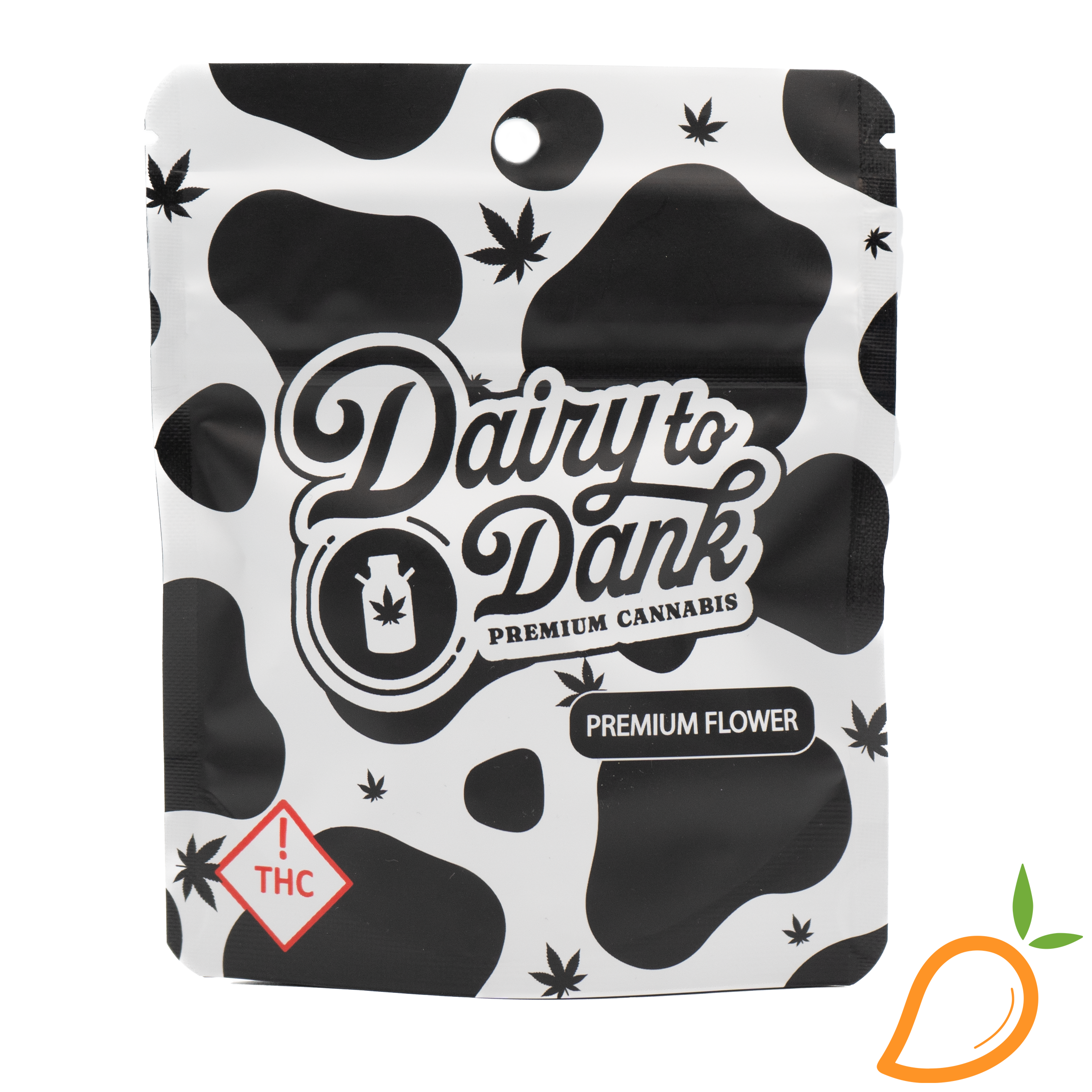 Photograph of product: 3.5g Duct Tape Prepacked Flower Dairy to Dank