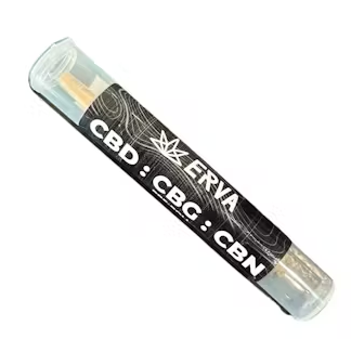 Photograph of product: ERVA | Clementine 1:1:1 CBD:CBG:CBN | 1g Hemp Pre Roll
