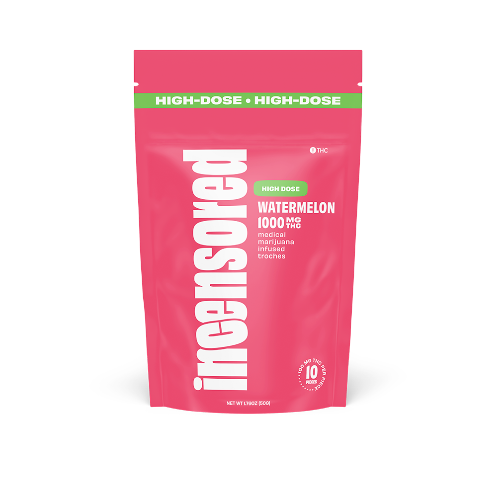 Photograph of product: 10ct/100mg Troches (Watermelon)