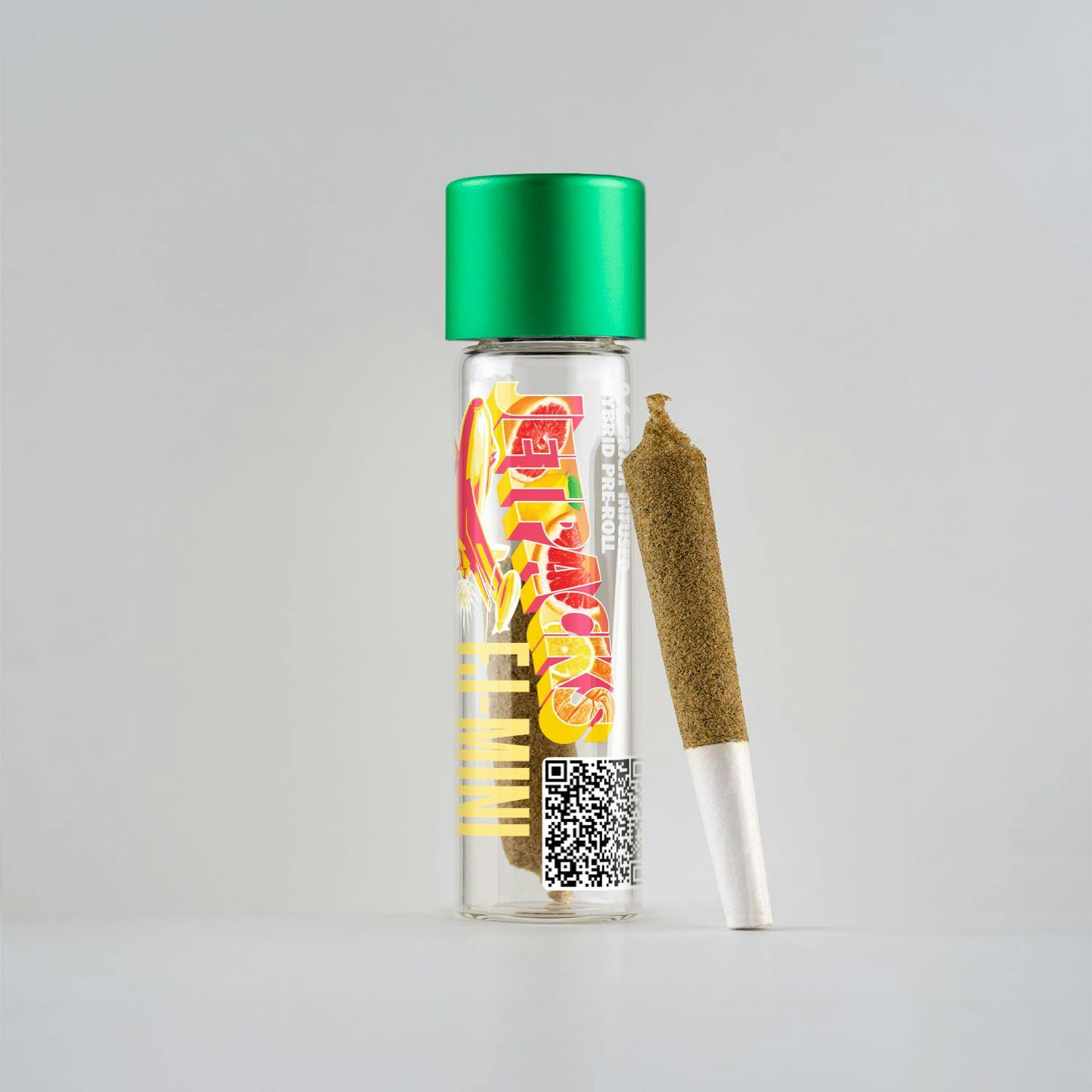 Photograph of product: Jetpacks FJ-Mini Infused PreRoll Single - Lemon Skunk