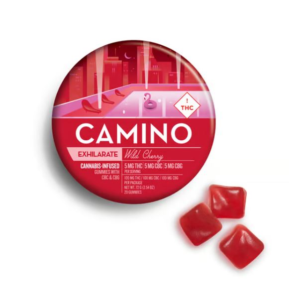 Photograph of Product: 2:1 Wild Cherry Exhilarate Gummies | 100mg