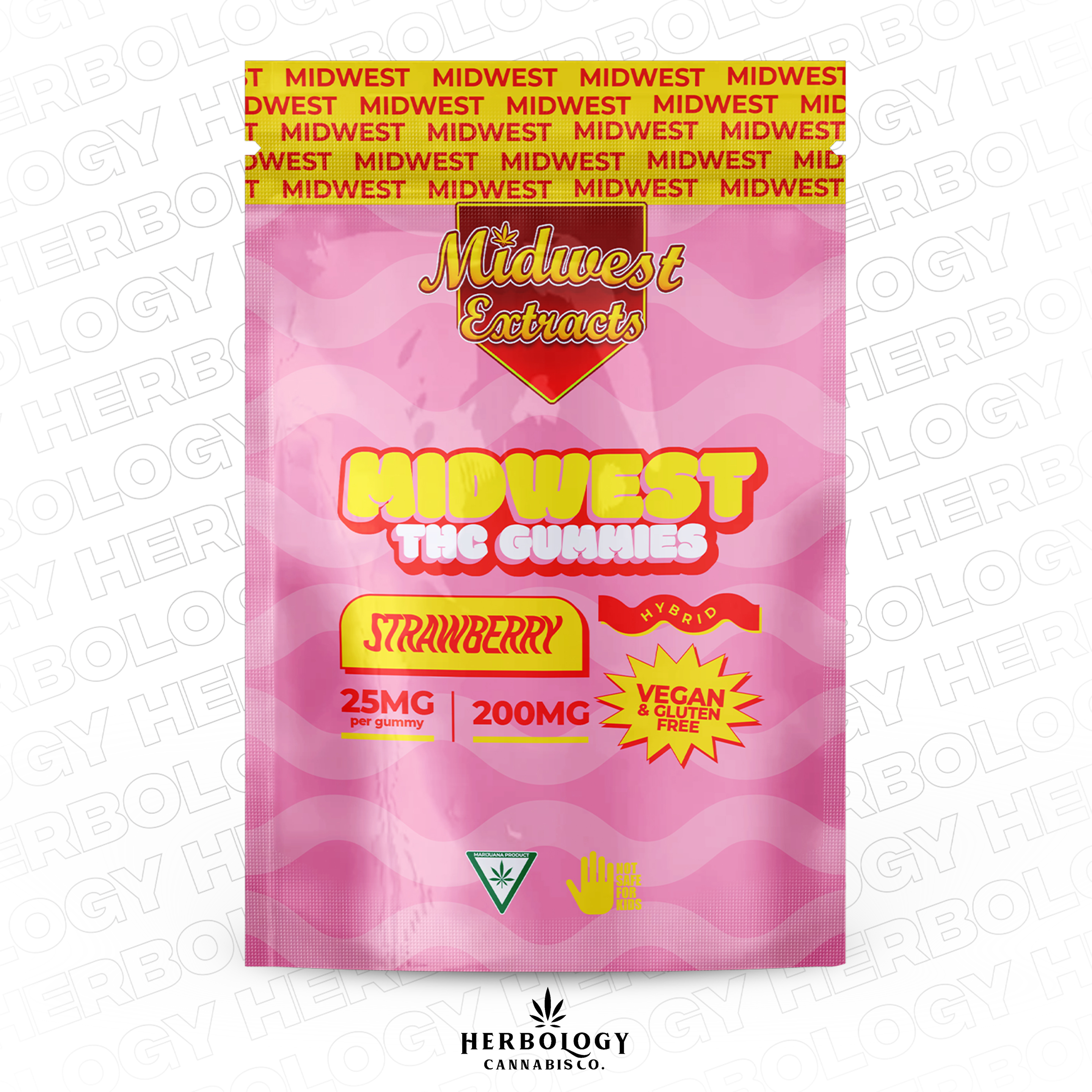 Photograph of product: Midwest Extracts | Gummy | Galaxy Vibe | 200mg