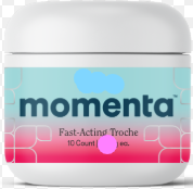 Photograph of product: 10ct/50mg Fast-Acting Troches (Dragonfruit Kiwi)