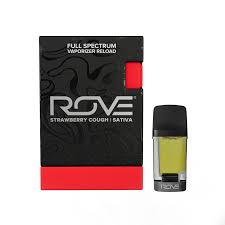 Photograph of product: (29927) ROVE 850mg Strawberry Cough Diamond Pod