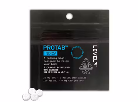 Photograph of product: Oui'd Protab 4pk (100mg)