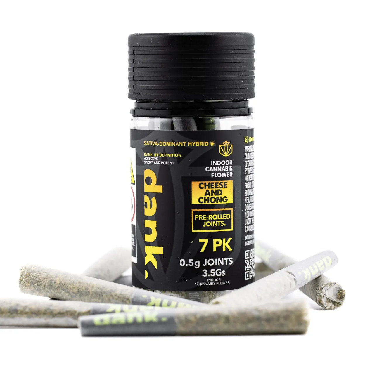Photograph of product: Cheese & Chong 3.5g 7pk Pre-rolls