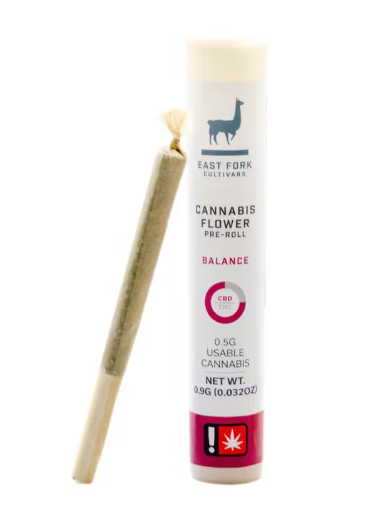 Photograph of product: East Fork Cultivars - PreRoll - BALANCE: KUSH PETALS - - H