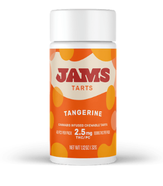 Photograph of product: Tangerine Jams Tarts (H) 100mg