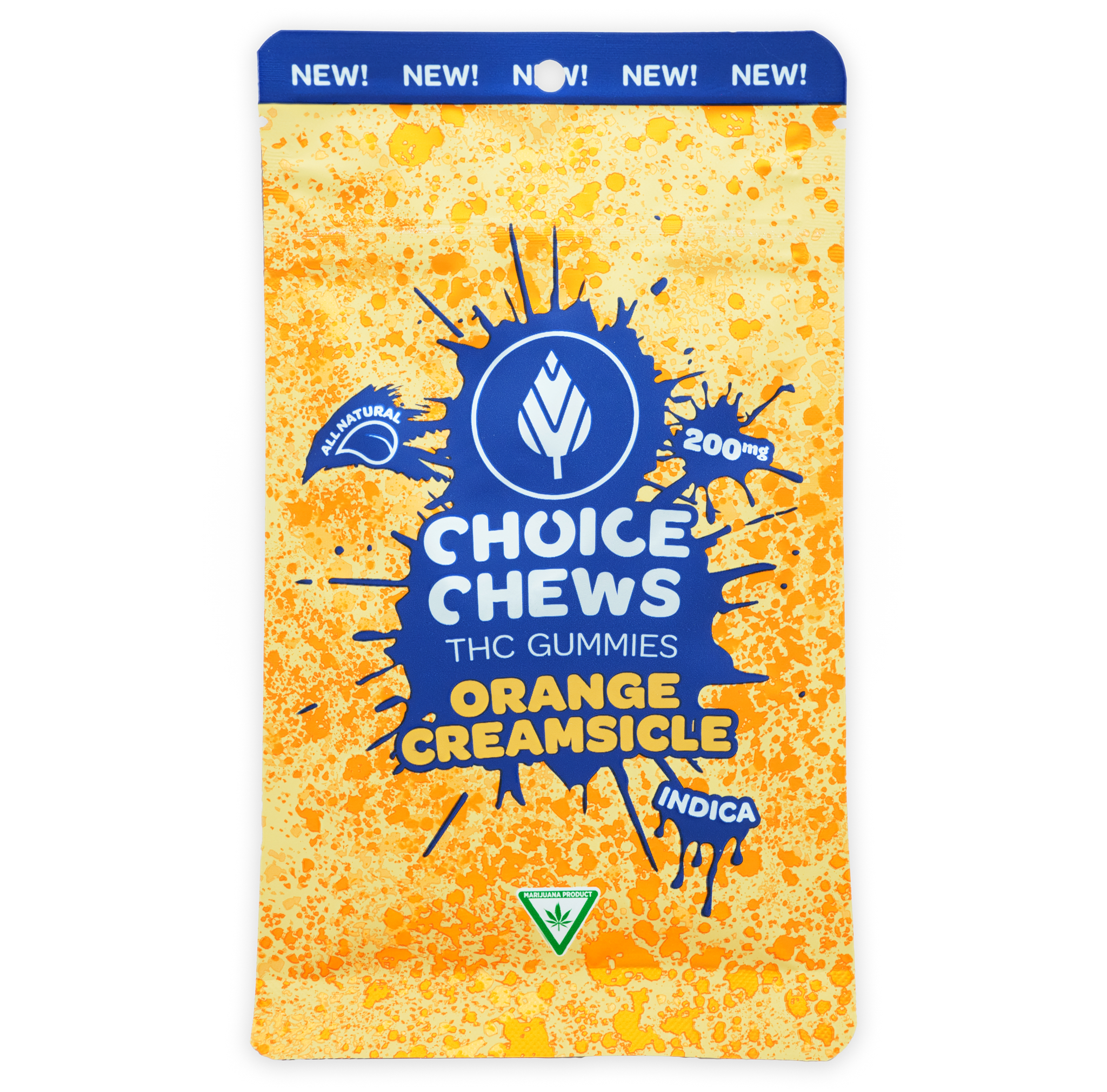 Photograph of product: Orange Creamsicle | 200MG Gummies