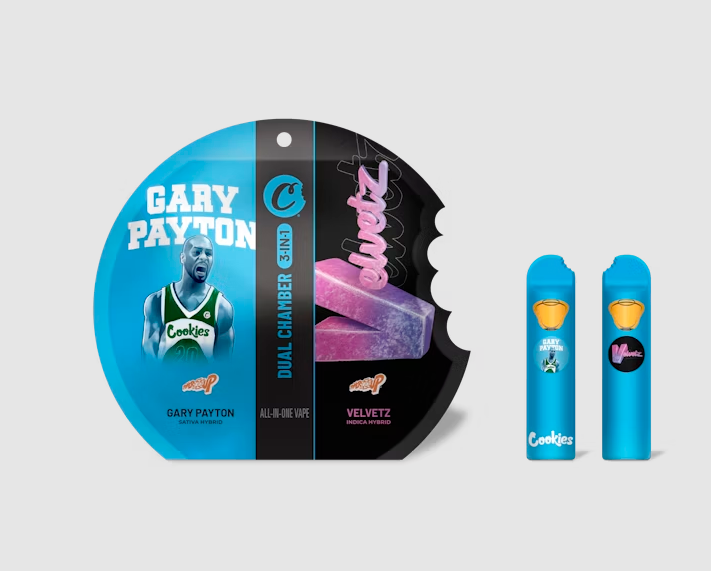 Photograph of product: GARY PAYTON X VELVETZ [DUAL CHAMBER 3-IN-1] 1G