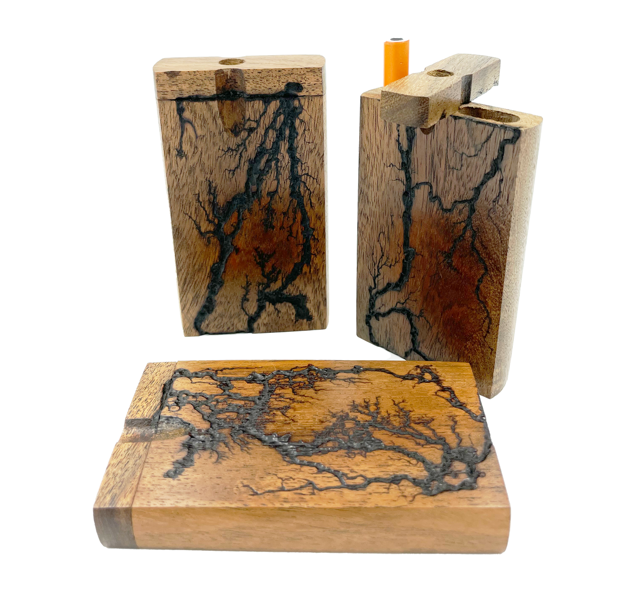 Photograph of product: LuvBuds - CERAMIC ONE HITTER + DUGOUT: RAINBOW - Paraphernalia