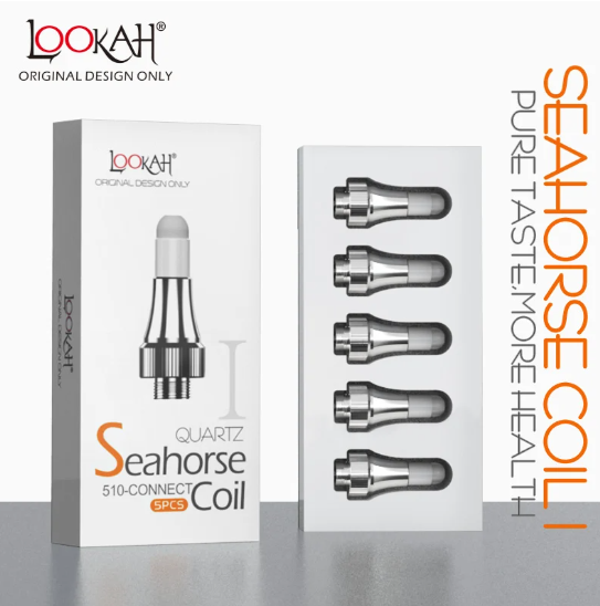 Photograph of product: Lookah Seahorse Coil Quartz (5pcs)