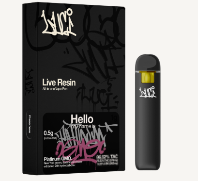 Photograph of Product: Luci |  Platinum GMO | Hybrid | Live Resin Disposable | .5g
