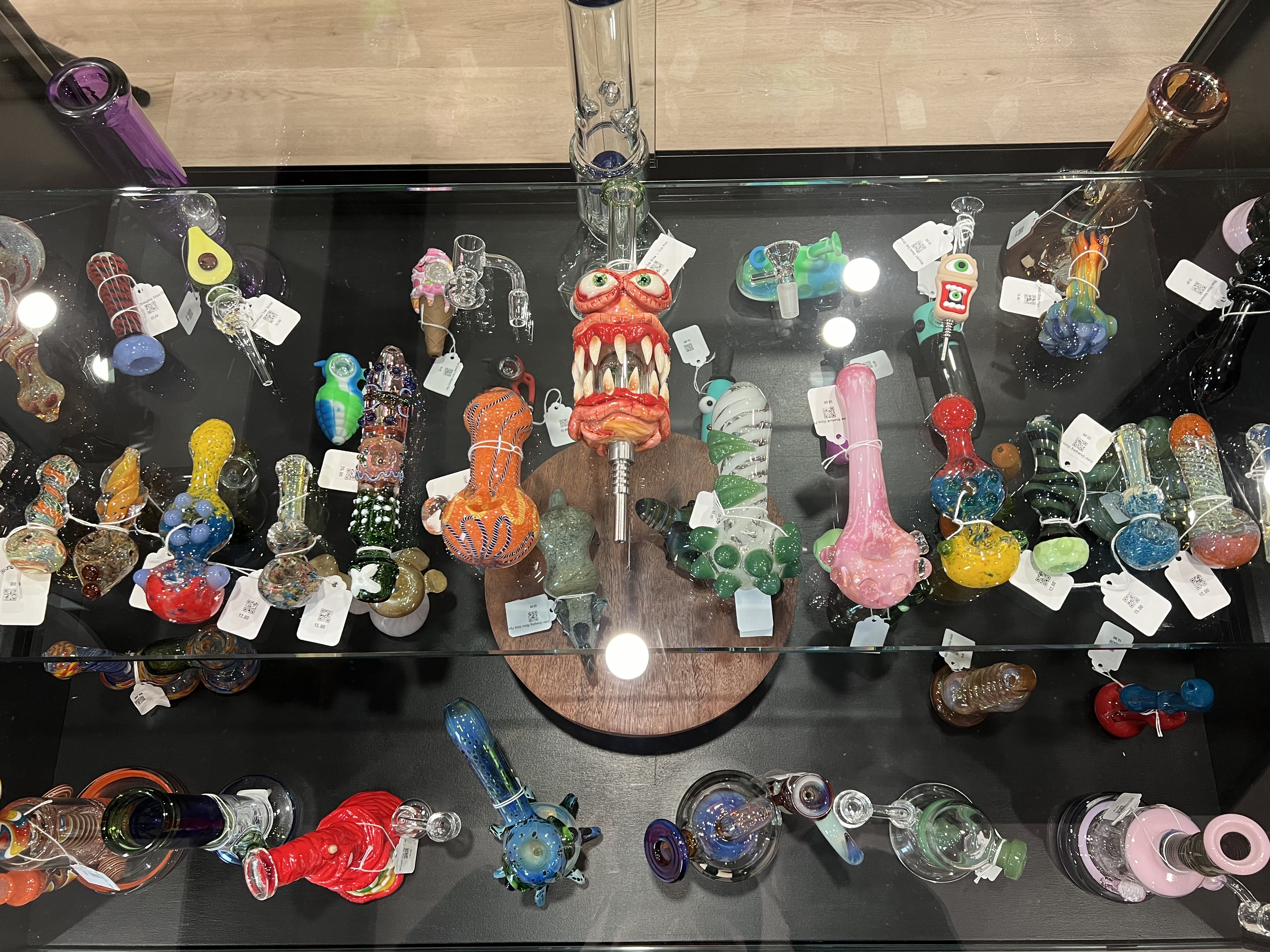Photograph of product: Glass Slime Hammer Bubbler