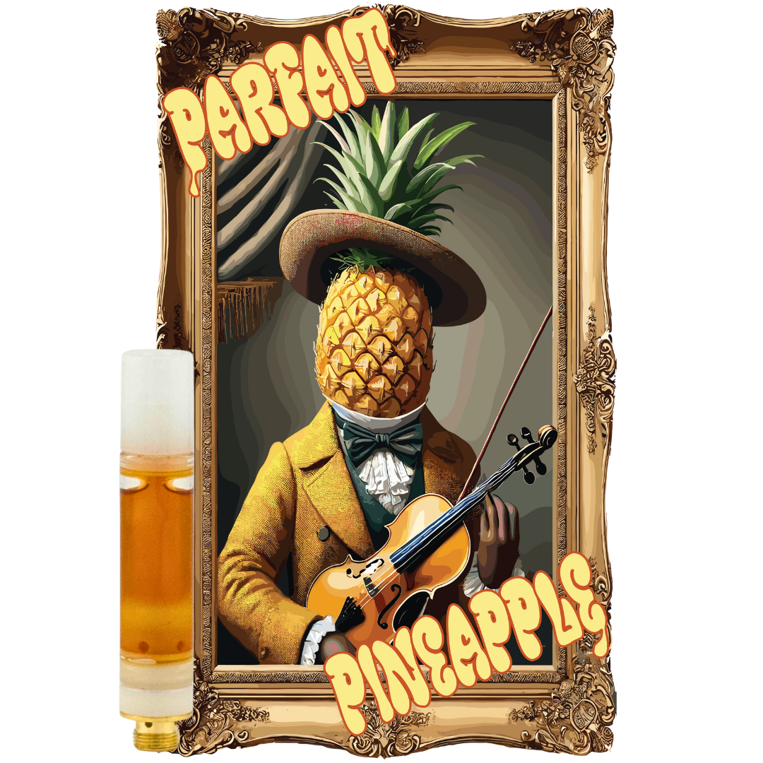 Photograph of product: Oui'd Pineapple | 1g | Flavored Infused Cured Resin Cart