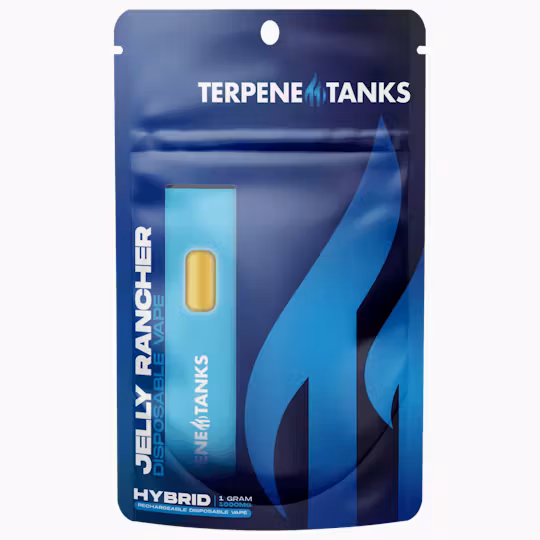 Photograph of product: Terpene Tank 510 Jelly Rancher
