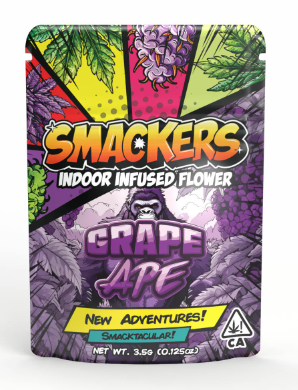 Photograph of product: GRAPE APE INFUSED 3.5G