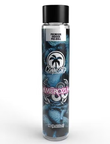 Photograph of product: AMBROZIA PREROLL SINGLE 1G