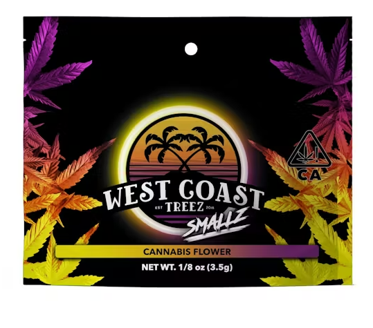 Photograph of product: West Coast Treez Ghost Train Haze Oui'd Smallz - 3.5g