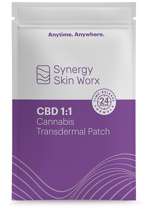 Photograph of product: Synergy Transdermal Patch | 1:1 TH-oui/CBD