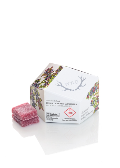 Photograph of product: Wyld - (H) Huckleberry Gummies