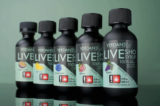 Photograph of product: Verdant Leaf | Watermelon - 500mg Rosin Syrup