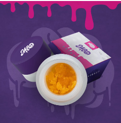 Photograph of product: Lava Crash Live Resin Sugar | Dab FX