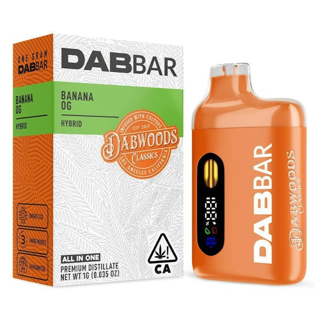 Photograph of product: 1G Banana OG AIO Dab Bar - 