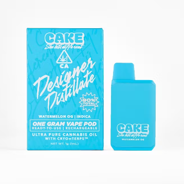 Photograph of product: Cake - Watermelon OG Vape